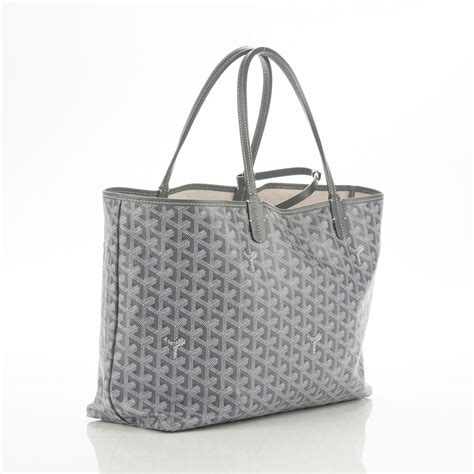 grey goyard tote|reversible goyard tote bag.